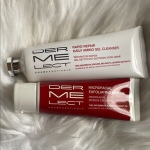 Dermelect Rapid Repair Gel Cleanser & Microfacial Exfoliating Masque